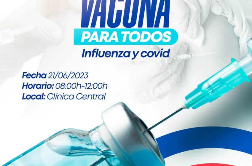  UCP anuncia jornada de vacunación contra el Covid19 e Influenza en su clínica central