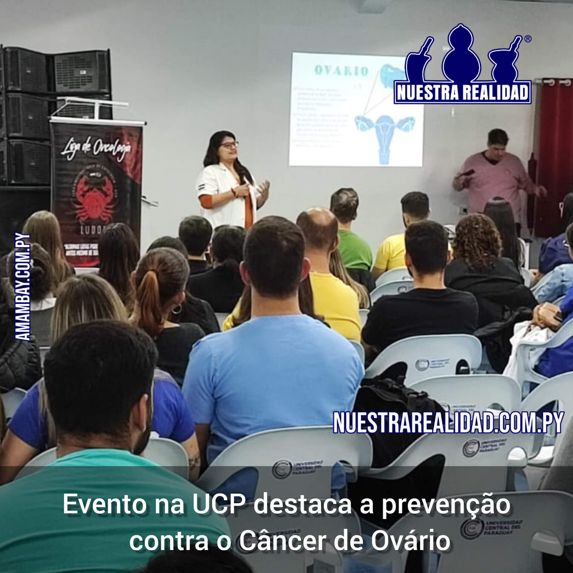  Evento na UCP destaca a prevenção contra o Câncer de Ovário