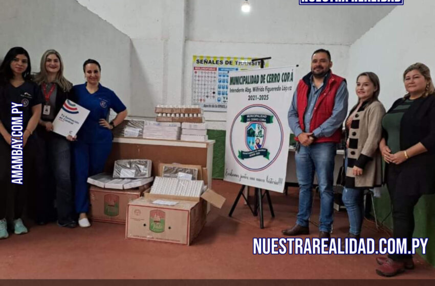  UCP realiza entrega de medicamentos a la Municipalidad de Cerro Corá