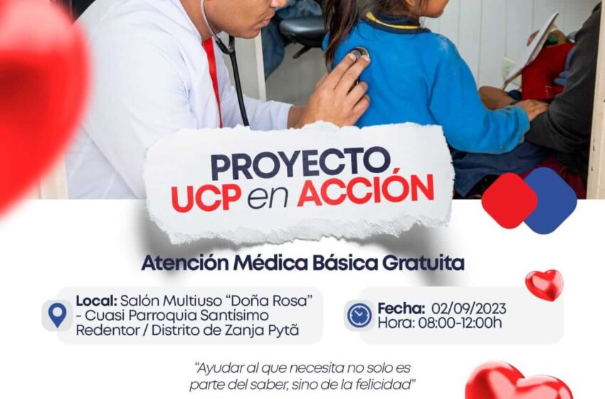  PROYECTO “UCP EN ACCIÓN” este sábado en Zanja Pytã