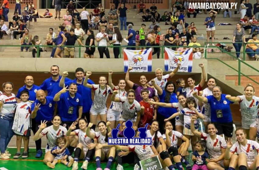  Amambay tricampeón nacional en handball femenino