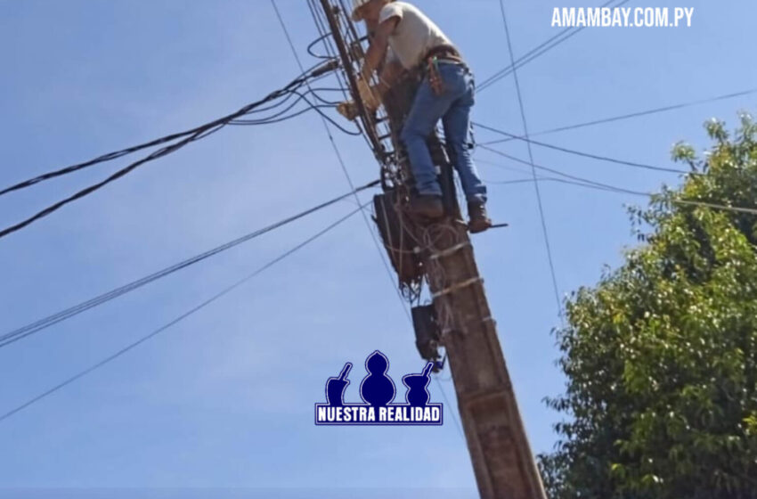 PJC – ANDE restablece energía eléctrica para pozo artesiano de barrio Obrero