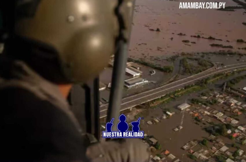  Inundaciones en Río Grande impactarán en Paraguay, alerta Servicio Geológico de Brasil