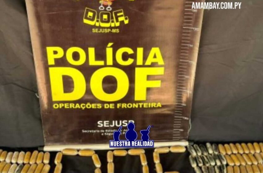  Bolivianos são detidos com drogas presas ao corpo e no estômago