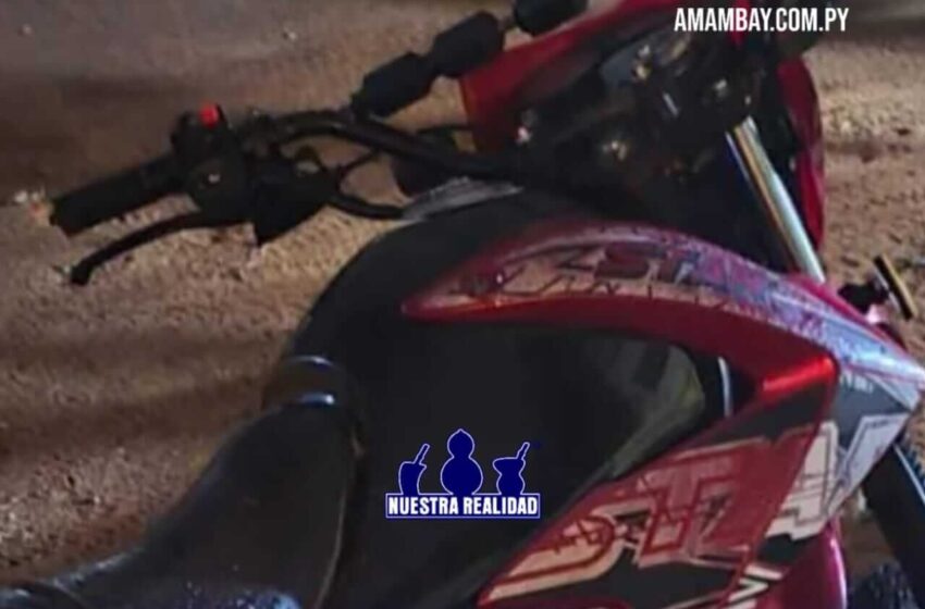  PJC – Joven es aprehendido con motocicleta hurtada